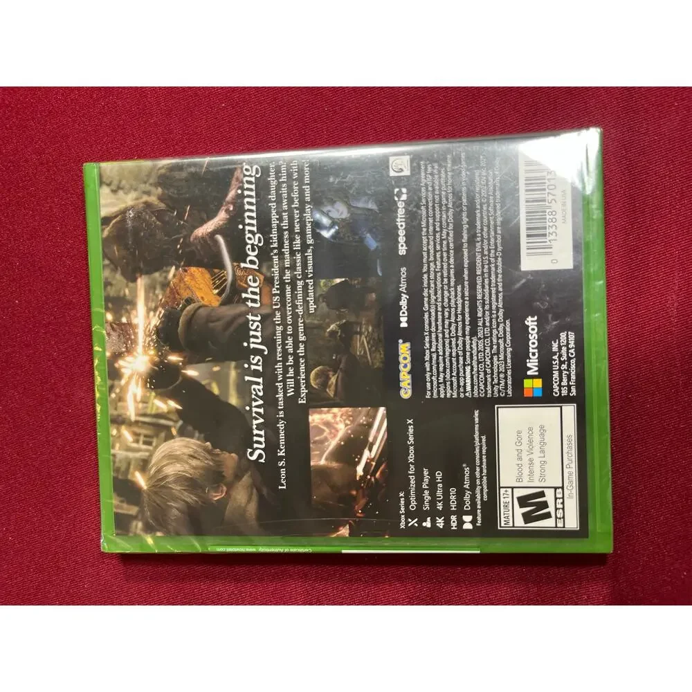 Xbox Series X Resident Evil 4-New Sealed